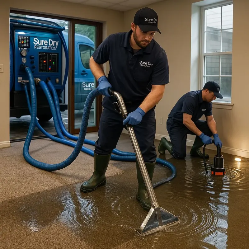 Water Extraction and Removal process in Fairview Shores, FL